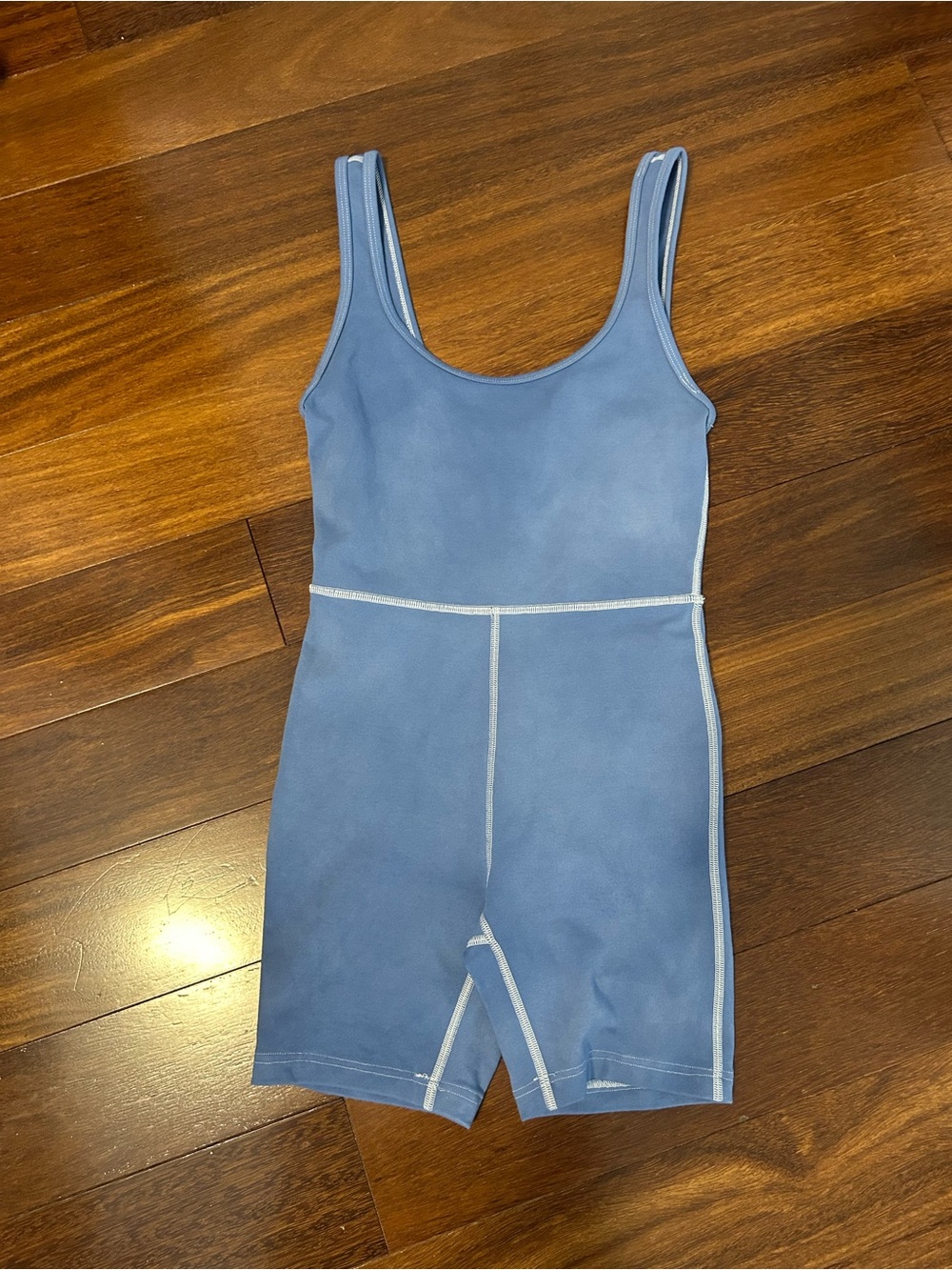 Wilfred Blue Sleeveless One-Piece Romper